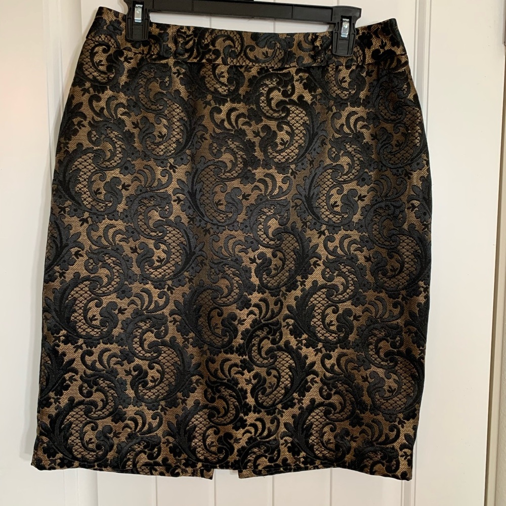 Worthington  Brocade Jacquard Skirt Size 10